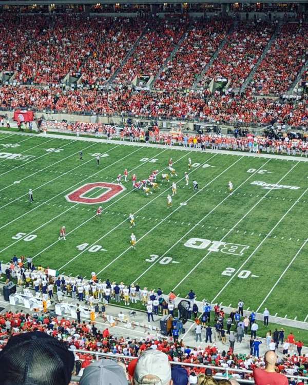 Ohio Stadium, section: 16C, row: 20, seat: 14