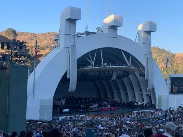 Hollywood Bowl, section: K3, row: 2, seat: 1