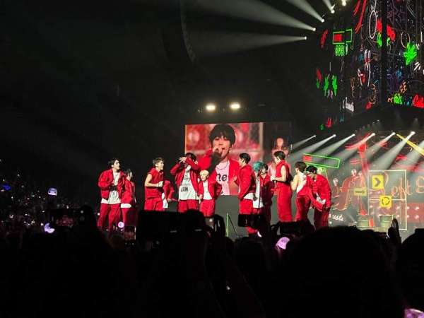 Prudential Center, section: Floor D, row: 11, seat: 6