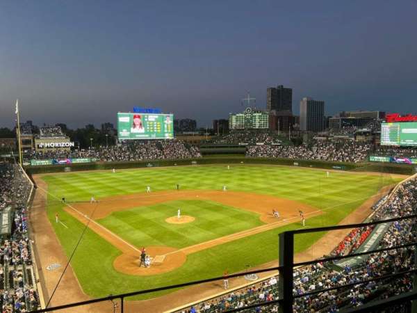 Wrigley Field, section: 319R, row: 2, seat: 11