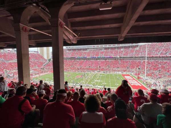 Ohio Stadium, section: 16B, row: 6, seat: 17