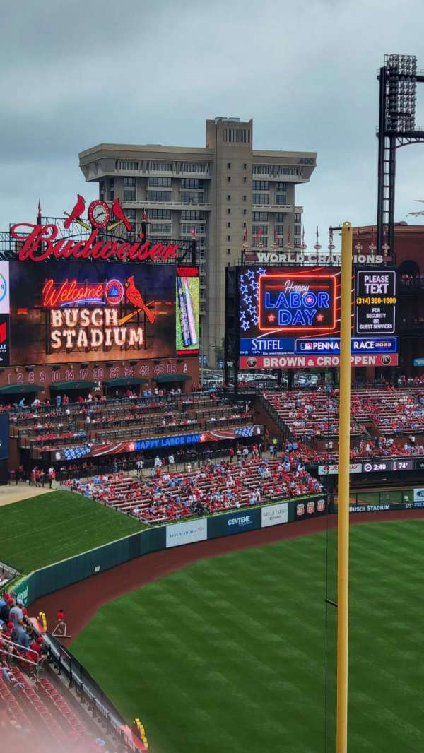 Busch Stadium, section: 369, row: 5, seat: 14