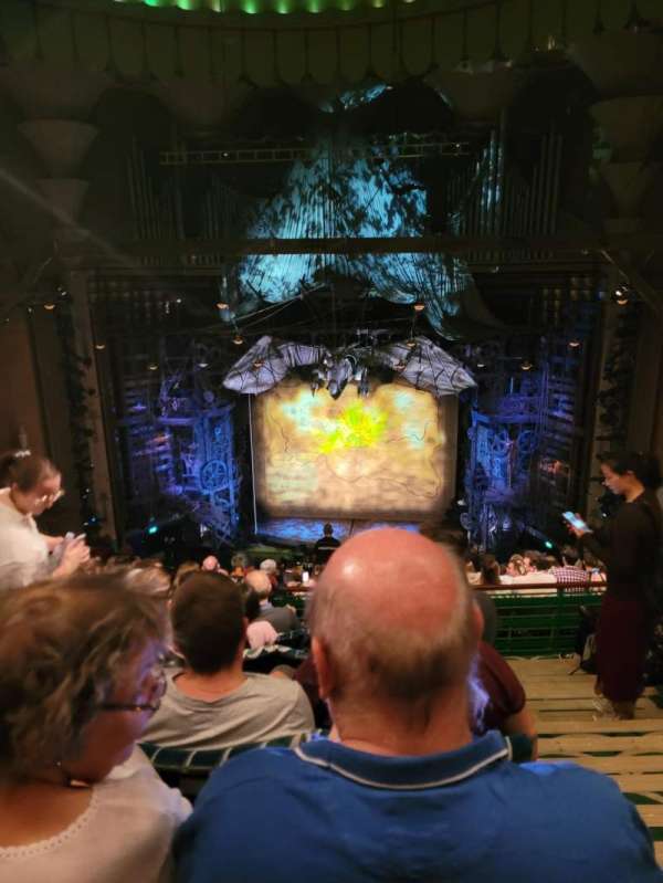 Apollo Victoria Theatre, section: Dress circle, row: N, seat: 20