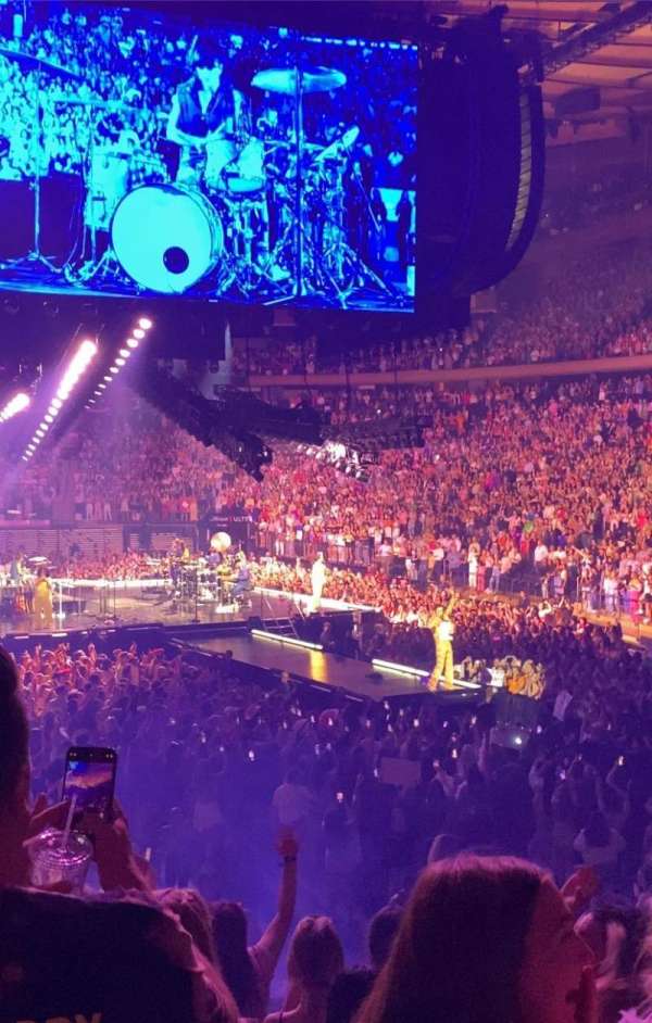 Madison Square Garden, section: 111, row: 12, seat: 14