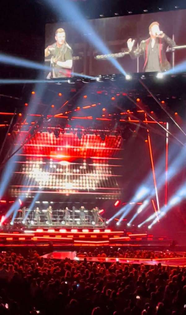 Bridgestone Arena, section: 118, row: MM, seat: 4