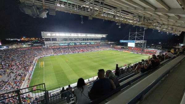 SeatGeek Stadium, section: 210, row: 12, seat: 22