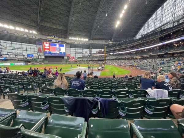 American Family Field, section: 119, row: 14, seat: 16