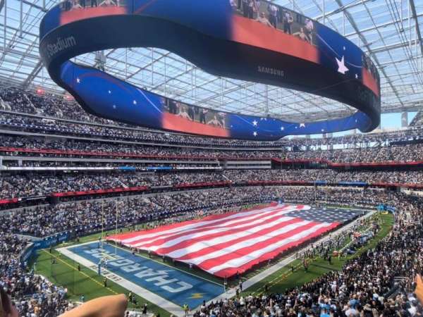 SoFi Stadium, section: 237, row: 19, seat: 1