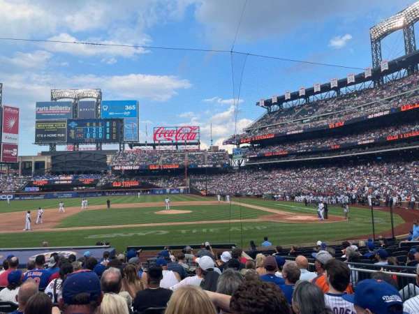 Citi Field, section: 121, row: 12, seat: 6