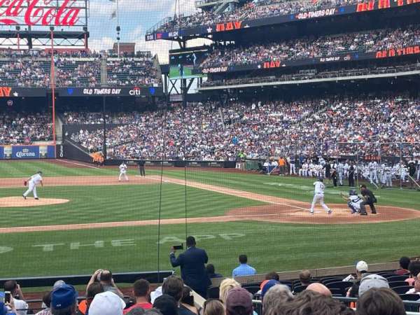 Citi Field, section: 121, row: 12, seat: 6