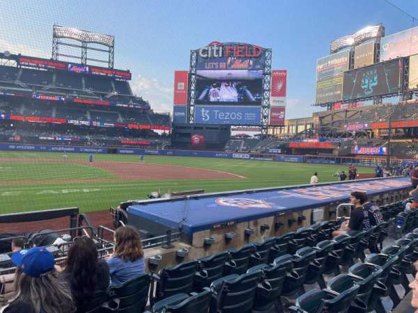 Citi Field, section: 114, row: 5, seat: 1