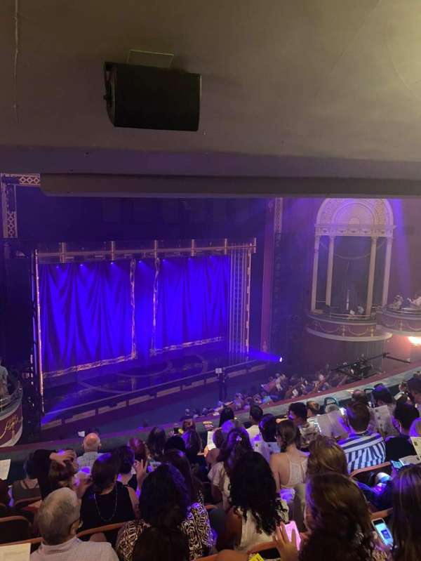 National Theatre, DC, section: Mezzanine L, row: H, seat: 21