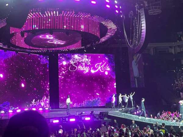 Oakland Arena, section: 115, row: 4, seat: 8
