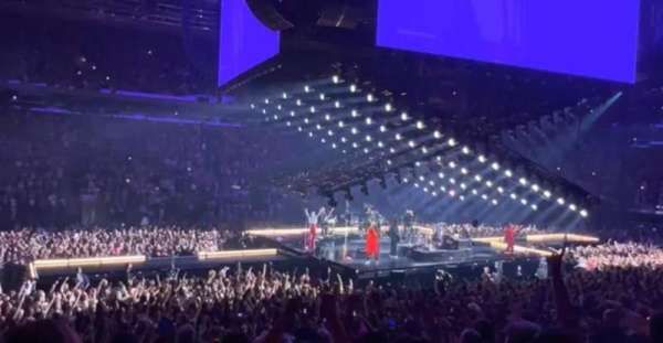 Madison Square Garden, section: 106, row: 12, seat: 4