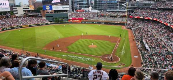 Truist Park, section: 328, row: 5, seat: 23