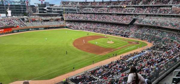 Truist Park, section: 340, row: 6, seat: 11