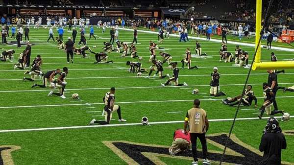 Caesars Superdome, section: 129, row: 6, seat: 5