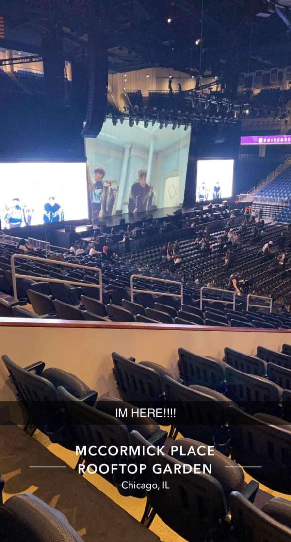 Wintrust Arena, section: 107, row: S, seat: 10