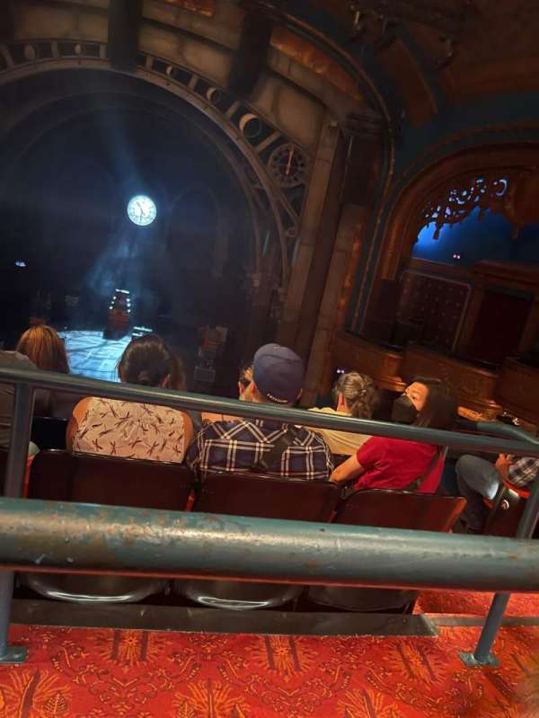 Curran Theater, section: Mezzanine C, row: A, seat: 112