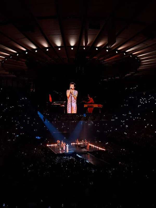 Madison Square Garden, section: 101, row: 20, seat: 30