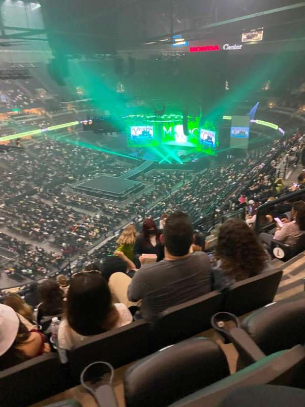 Honda Center, section: 439, row: P, seat: 4
