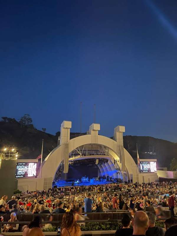 Hollywood Bowl, section: K1, row: 6, seat: 10