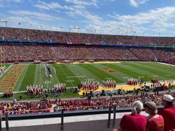 Jack Trice Stadium, section: C, row: 4
