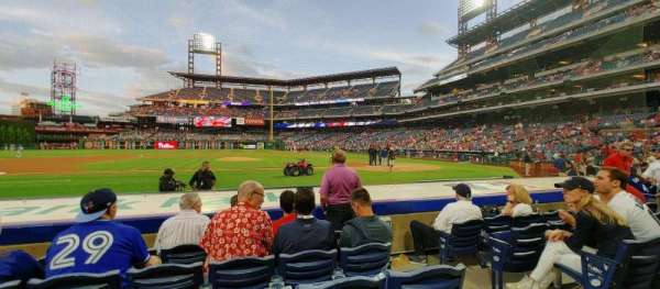 Citizens Bank Park, section: 130, row: 5, seat: 3