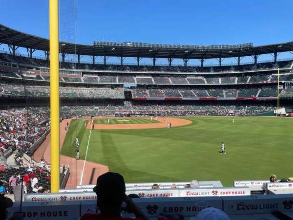 Truist Park, section: 160, row: 5, seat: 4