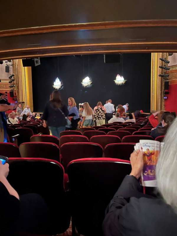 St. James Theatre, section: Orchestra R, row: R, seat: 10