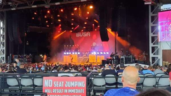 Hollywood Casino Amphitheatre, section: 206, row: GG, seat: 48