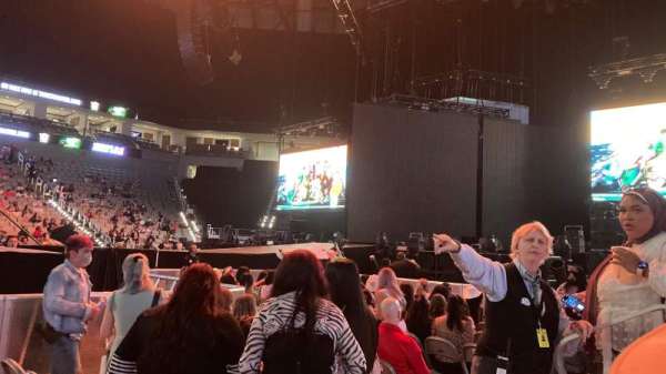 Dickies Arena, section: 106, row: 1, seat: 4