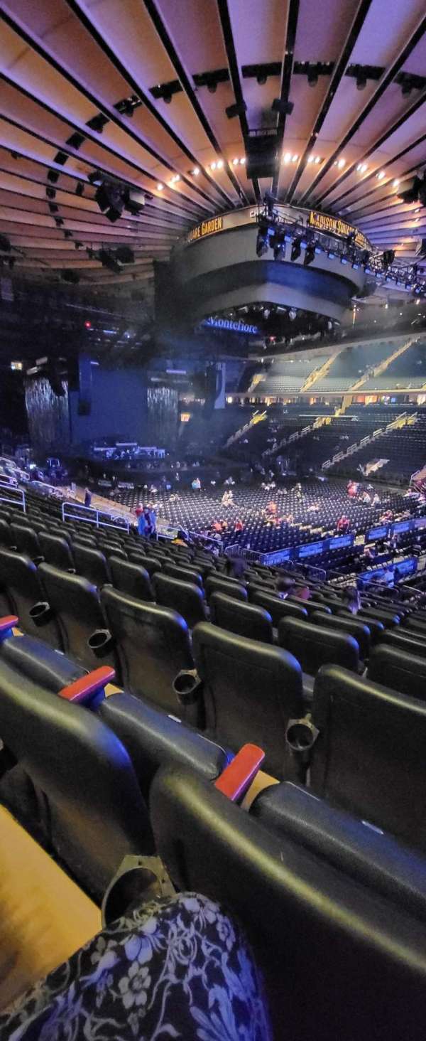 Madison Square Garden, section: 119, row: 16, seat: 21