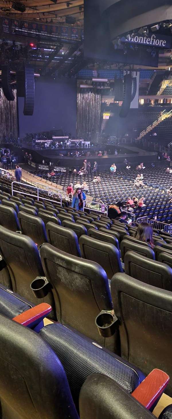 Madison Square Garden, section: 119, row: 16, seat: 22