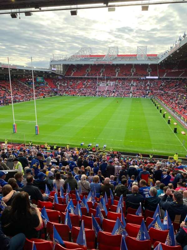 Old Trafford, section: E237, row: 27, seat: 57