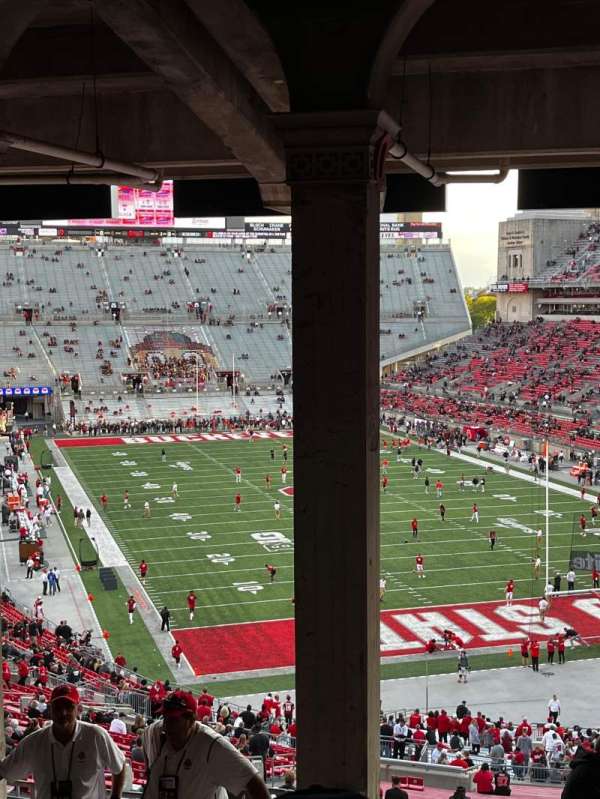 Ohio Stadium, section: 4b, row: 9, seat: 20
