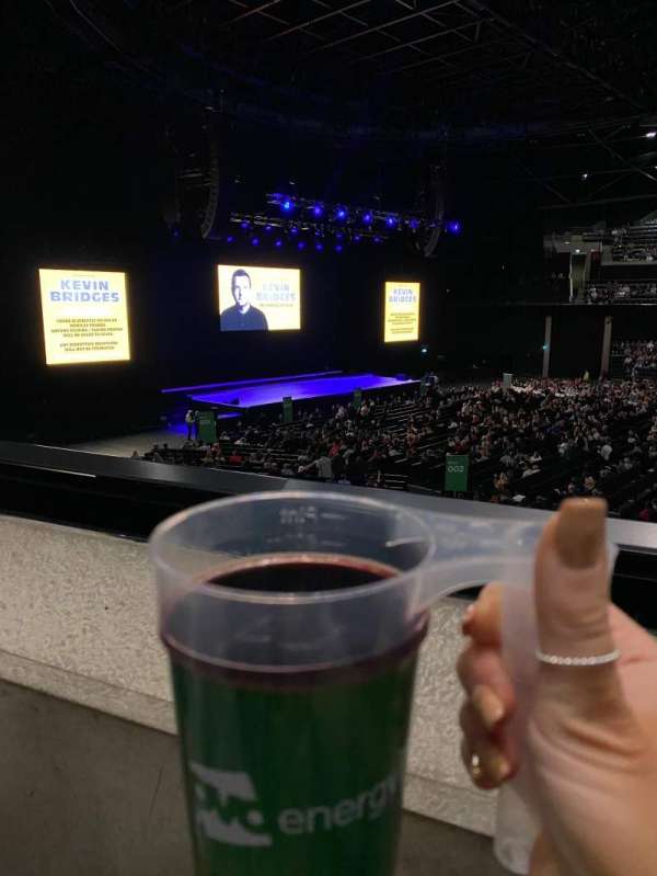 OVO Hydro, section: 204, row: A, seat: 61
