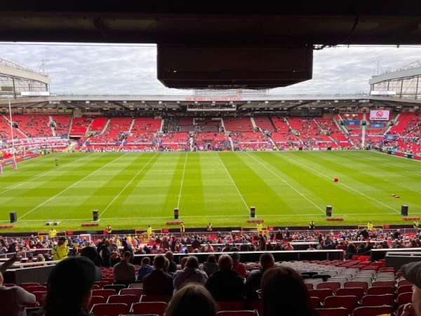Old Trafford, section: N2406, row: 30, seat: 142