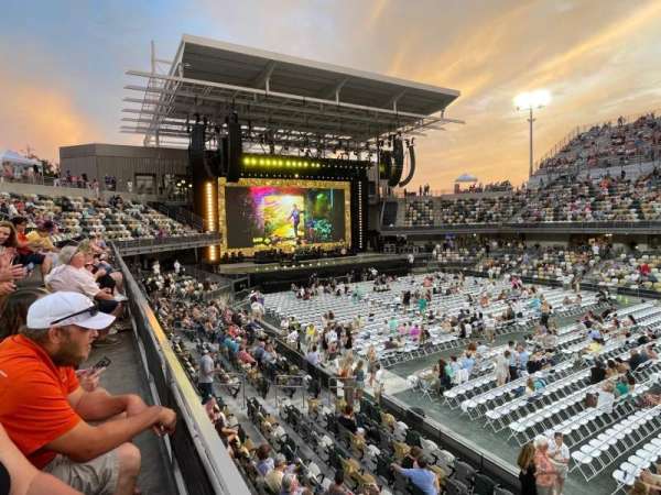 Credit One Stadium, section: 202, row: A, seat: 1