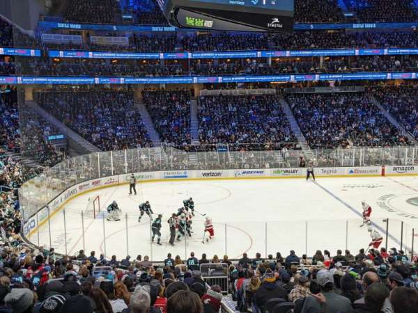 Climate Pledge Arena, section: 03, row: Y, seat: 1