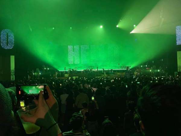 YouTube Theater, section: 103, row: D, seat: 8