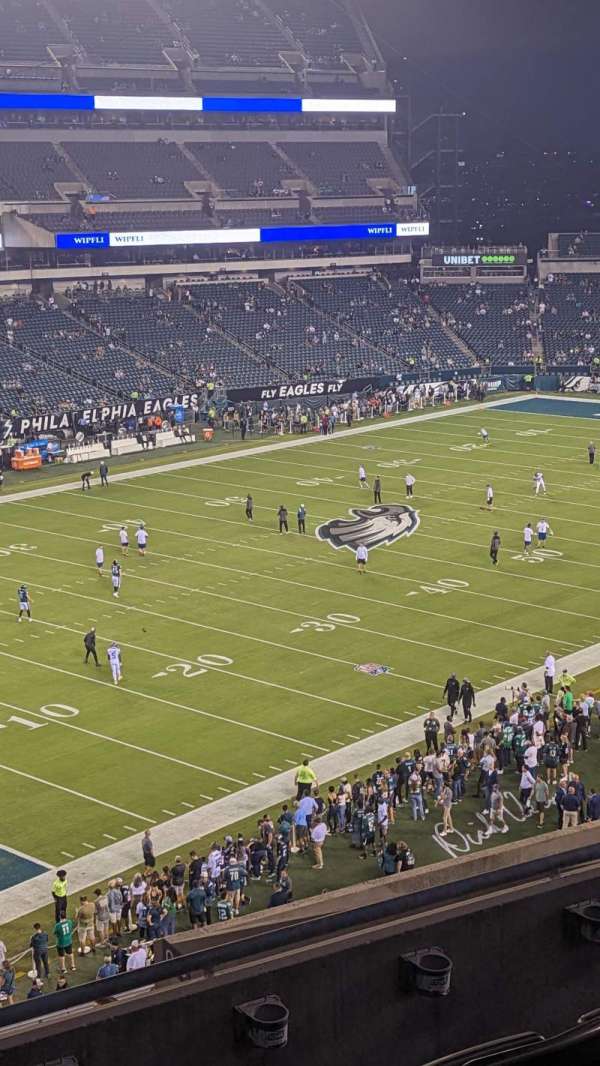 Lincoln Financial Field, section: C16, row: 14, seat: 18