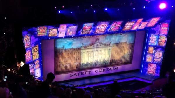 The London Palladium, section: Grand Circle, row: M, seat: 47