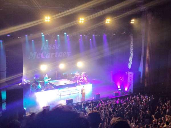 The Wiltern, section: Loge L, row: EE, seat: 7