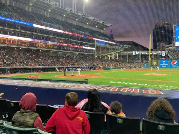 Progressive Field, section: 146, row: J, seat: 2