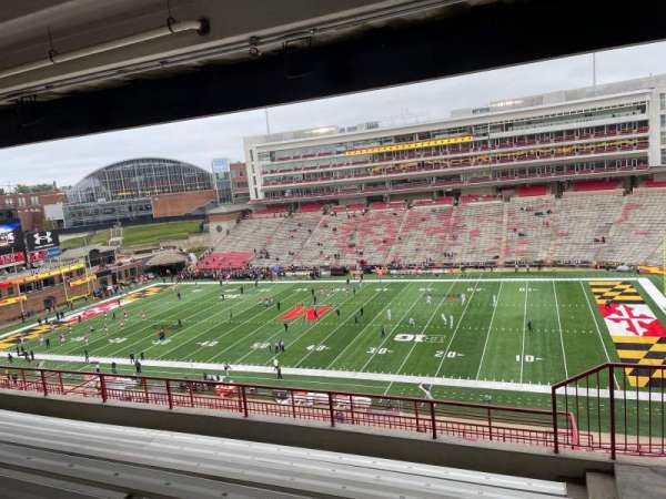SECU Stadium, section: 209, row: P, seat: 22