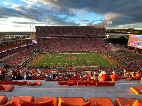 Memorial Stadium, Clemson, section: TDF, row: M, seat: 29