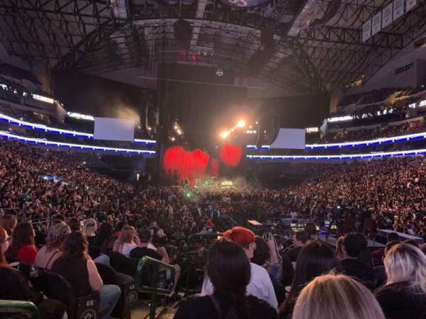 American Airlines Center, section: 113, row: G, seat: 16