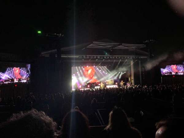 The Greek Theatre, section: B Left, row: C, seat: 21