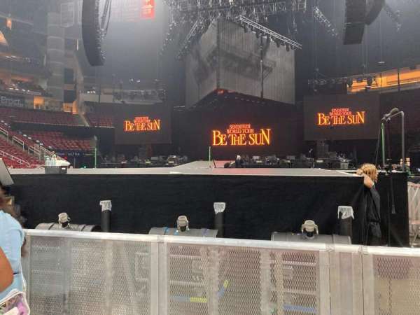 Toyota Center, section: Floor B, row: 2, seat: 5